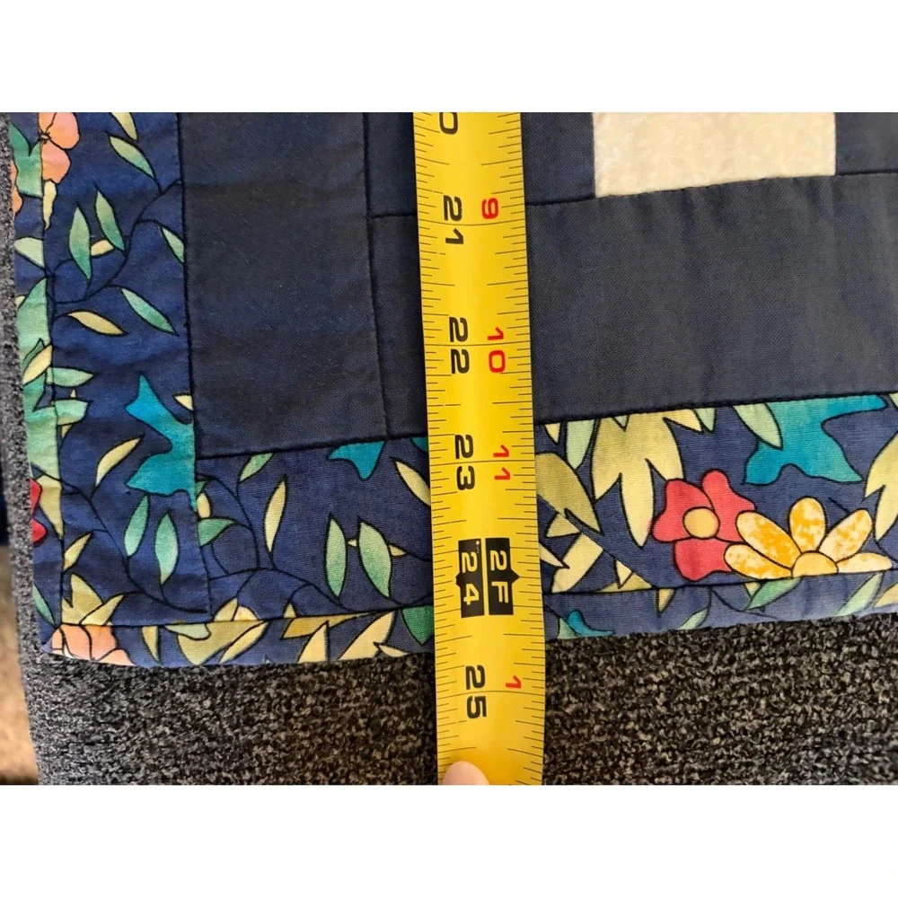 Vintage Handmade Patchwork Quilt~45